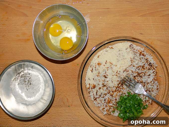 breading stations for coconut shrimp