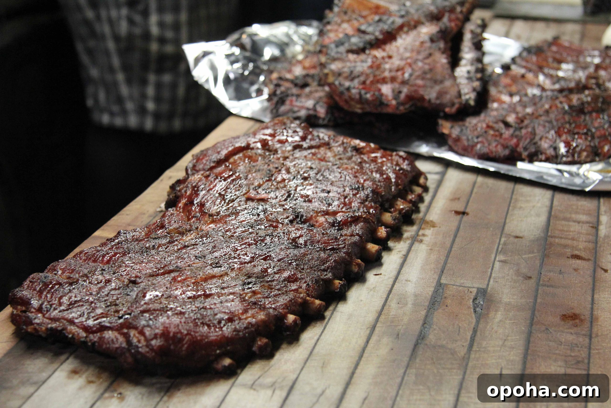 Pork rib rack, Martin's Place