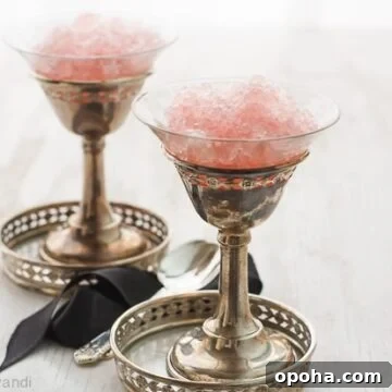 Raspberry Champagne Granita Recipe for Refreshing Brunch Drinks 2 Raspberry Champagne Granita