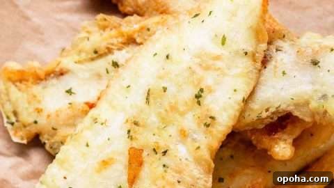 Classic fish and chips — simple batter, great results.