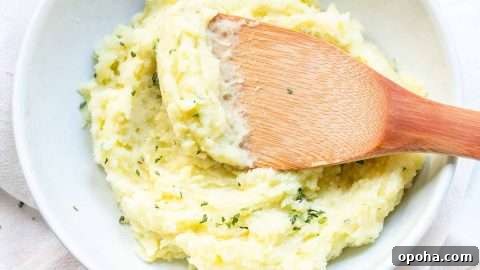 Creamy mashed potatoes — crowd-pleasing and fast to make.