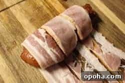 Juicy Bacon-Wrapped Chicken Breast Recipe for Dinner 11 Roll chicken breast to wrap in bacon