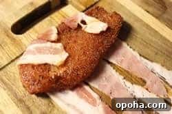 Juicy Bacon-Wrapped Chicken Breast Recipe for Dinner 10 Bacon laid over the top of chicken breast