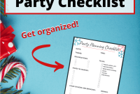Printable Party Planning Checklist Template for Stress-Free Events