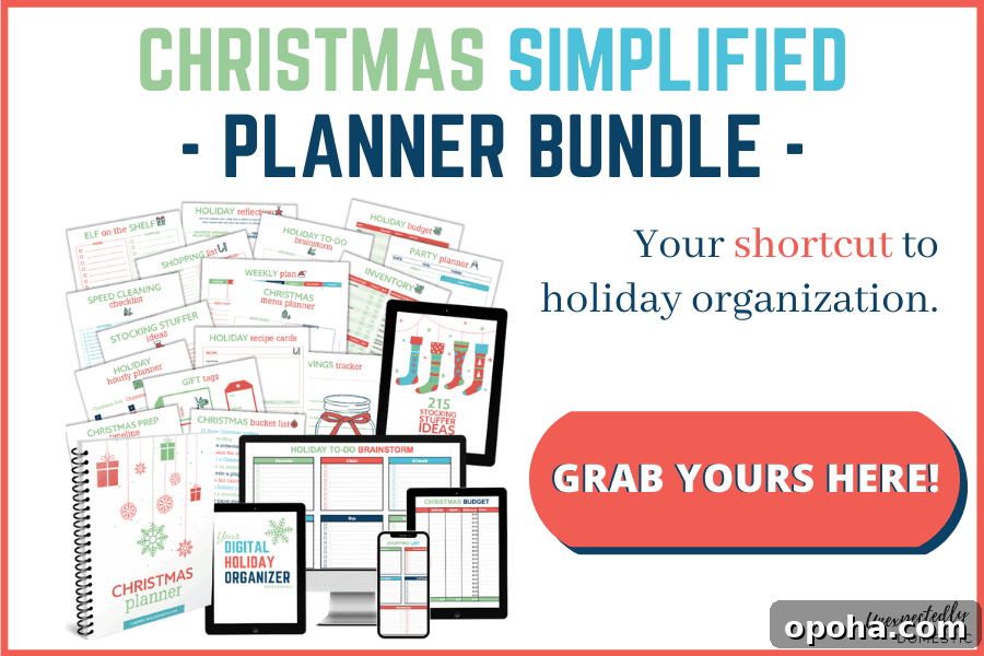 Printable Party Planning Checklist Template for Stress-Free Events 3 Christmas planner bundle preview