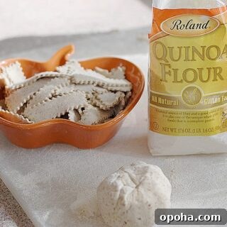 Homemade Quinoa & Flax Noodles (Egg-Free, Gluten-Free, Vegan) 2 img 7322 3