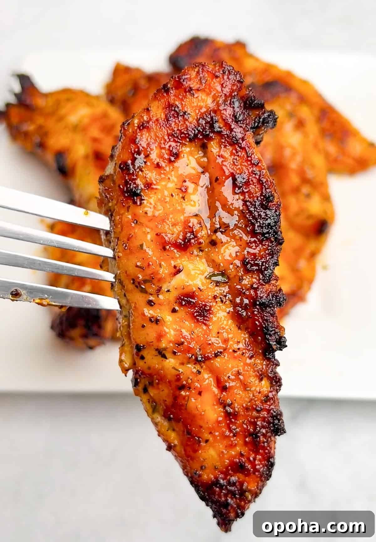 Crispy Air-Fried Lemon Pepper Ranch Chicken Tenders 4 ingredients