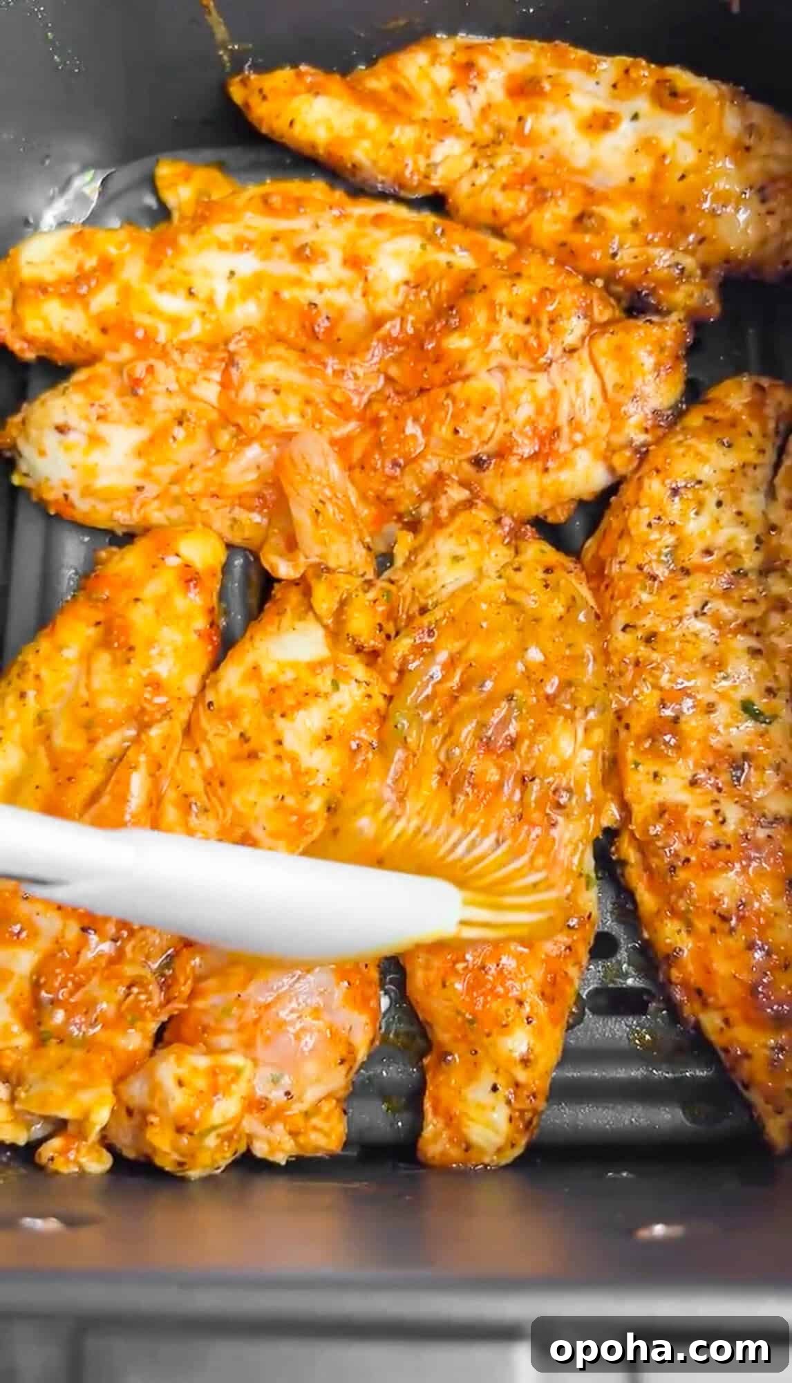 Crispy Air-Fried Lemon Pepper Ranch Chicken Tenders 7 process