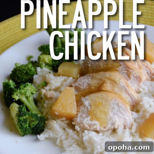 Slow Cooker Pineapple Chicken Recipe for Tender, Tangy Flavor 2 Pineapple Chicken