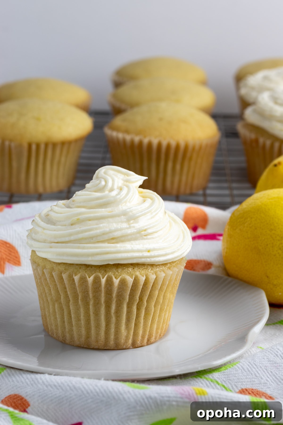 Dairy-Free Lemon Cupcakes