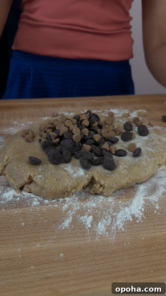 Salted Caramel Chocolate Walnut Scones — Kylie’s Birthday Recipe 11 img 8631 10