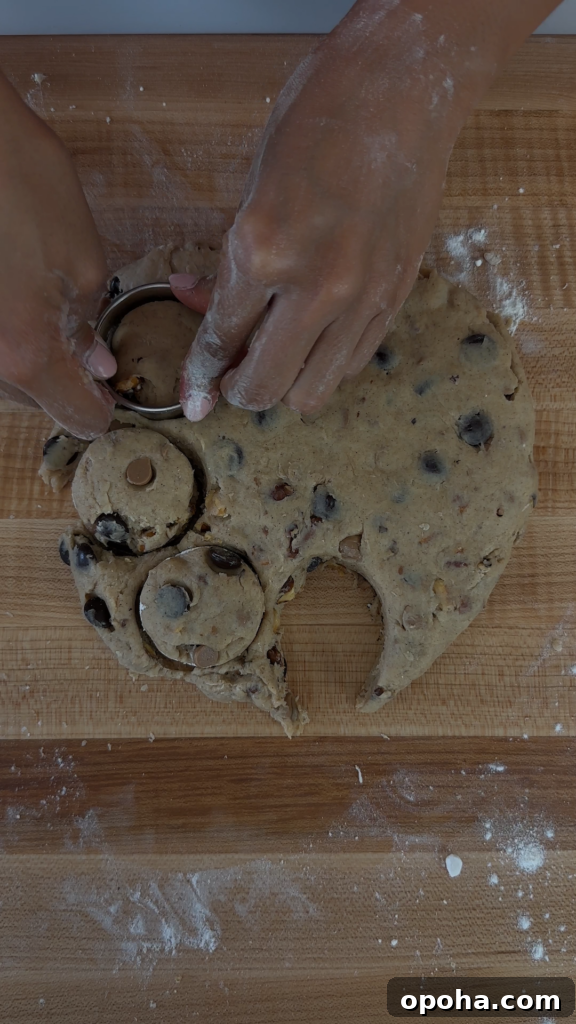 Salted Caramel Chocolate Walnut Scones — Kylie’s Birthday Recipe 14 img 8631 13