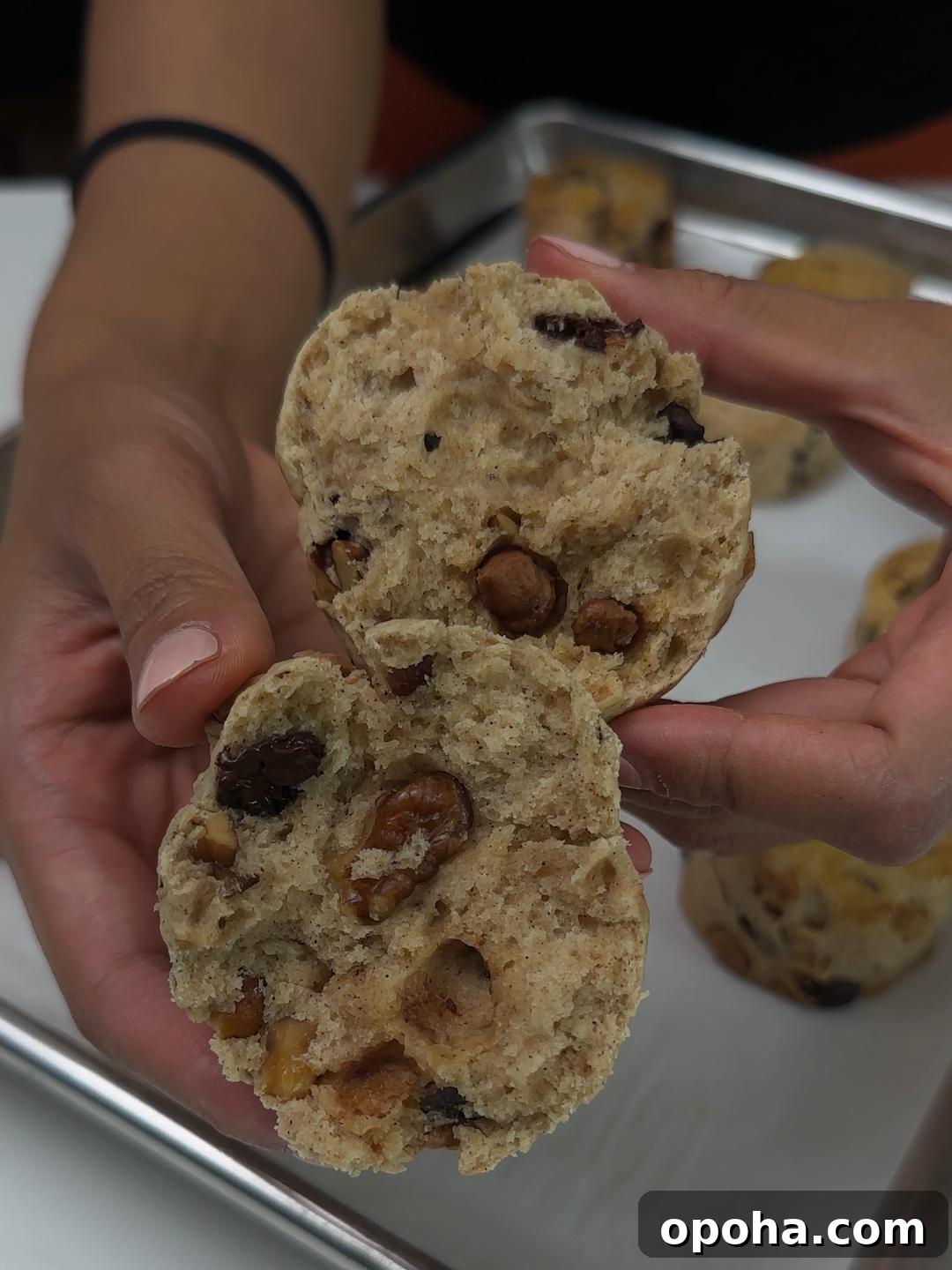 Salted Caramel Chocolate Walnut Scones — Kylie’s Birthday Recipe 4 img 8631 3