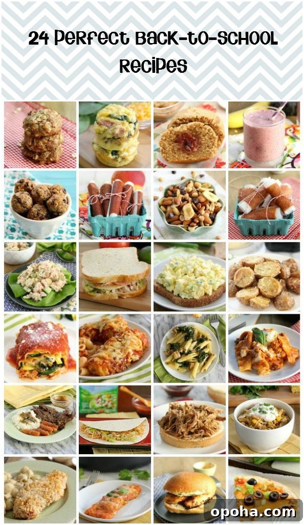 24 Perfect Back-to-School Recipes