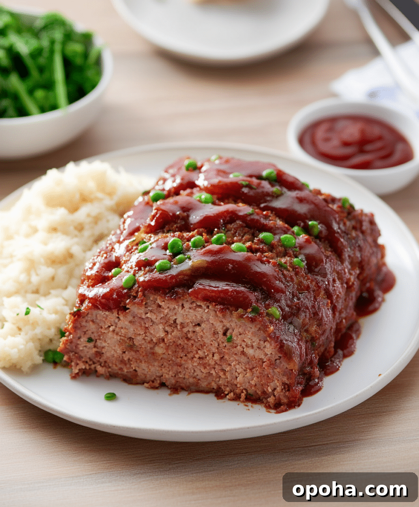 Classic Southern Meatloaf Recipe for Comforting Weeknight Dinners 4 Sliced meatloaf