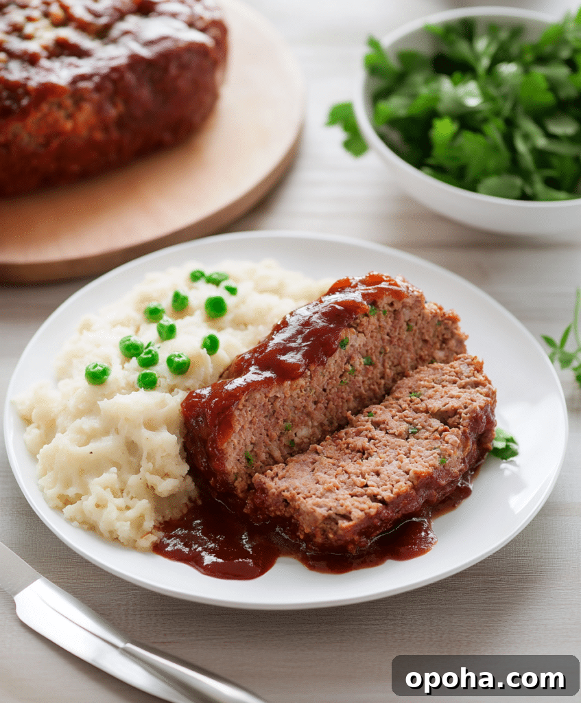 Classic Southern Meatloaf Recipe for Comforting Weeknight Dinners 5 Served meatloaf
