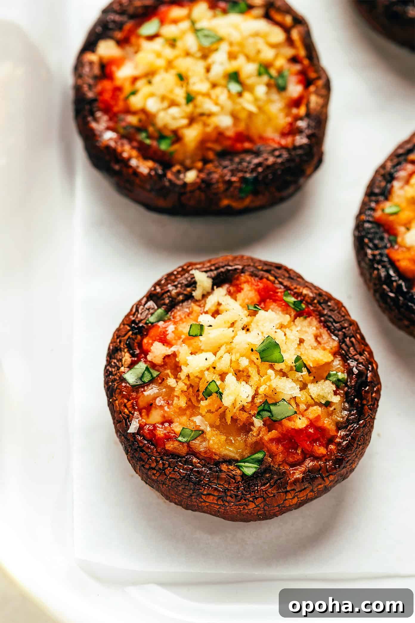 Crispy Portobello Parmesan: Oven-Baked Mushroom Cutlets 5 img 88609 4