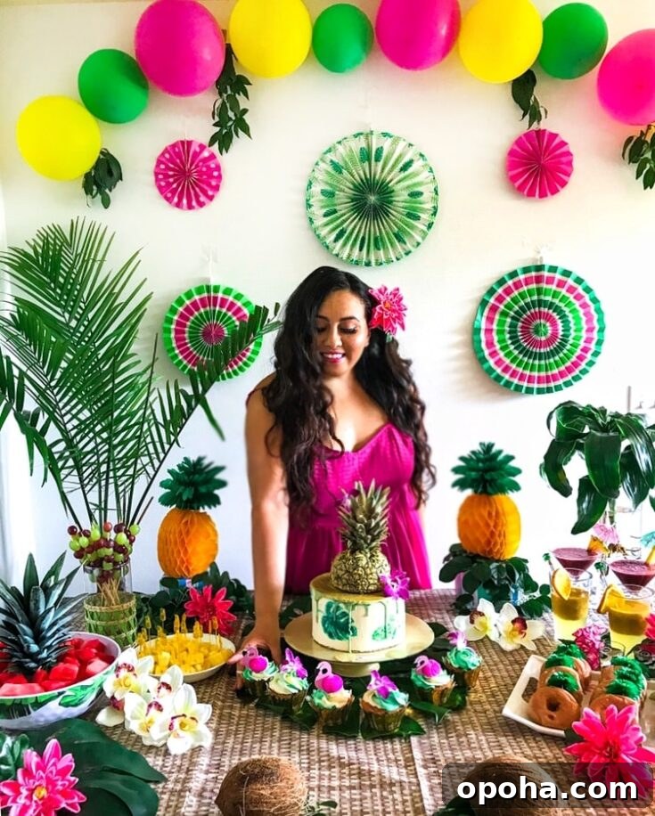 Image for Tropical Theme Party On a Budget