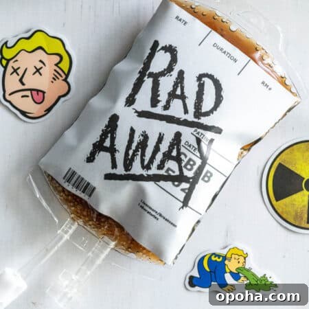 Rad Away party decoration
