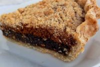 Lancaster County Wet-Bottom Shoofly Pie Recipe