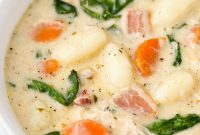Creamy Chicken Gnocchi Soup Recipe