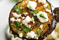 Smoky Grilled Eggplant with Garlic and Herbs