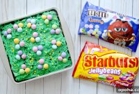 Caramel Brownie Easter Egg Hunt: Recipe and Party Ideas
