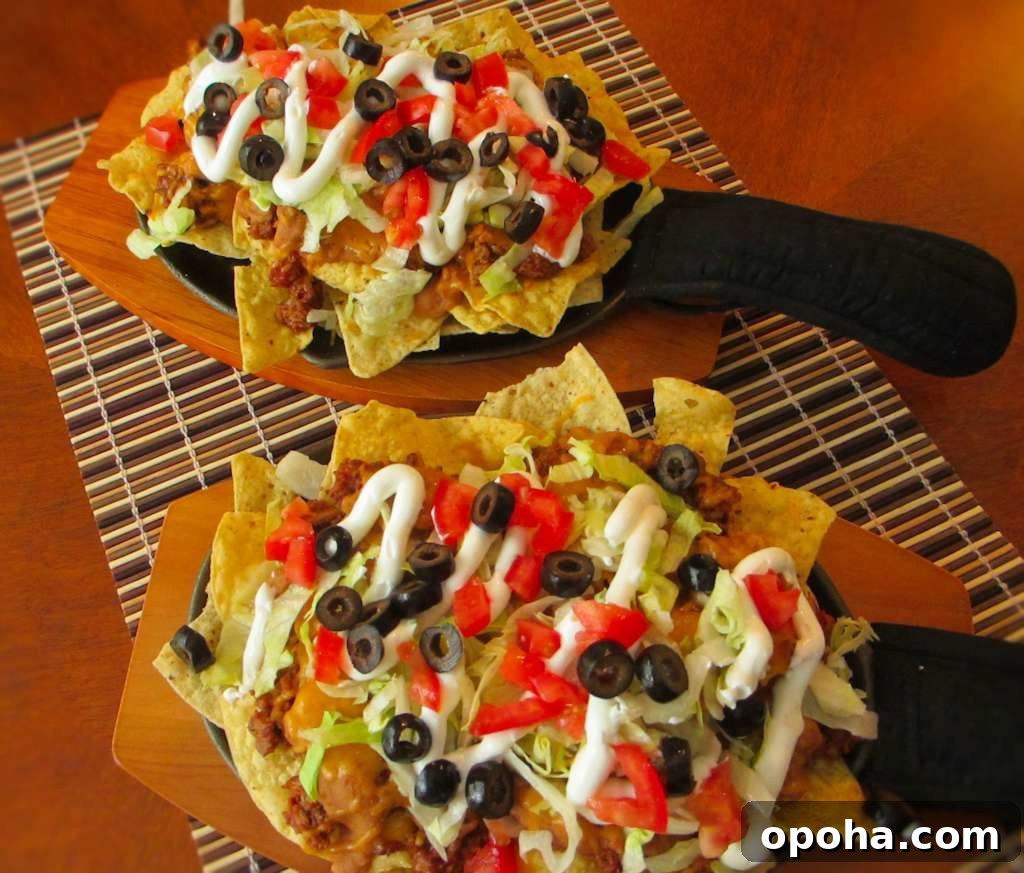 Chopped Smoked Beef Nachos