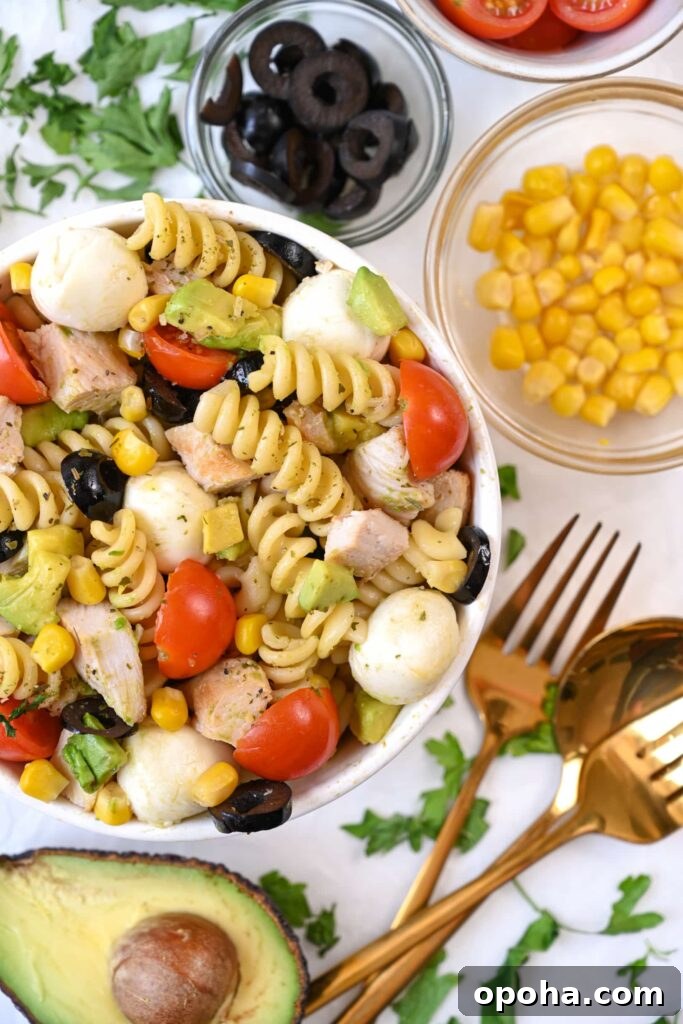 chicken pasta salad recipe
