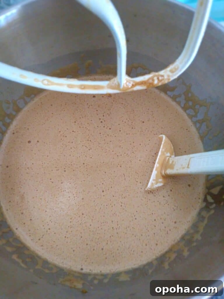 wet ingredients for Pennsylvania shoo-fly pie