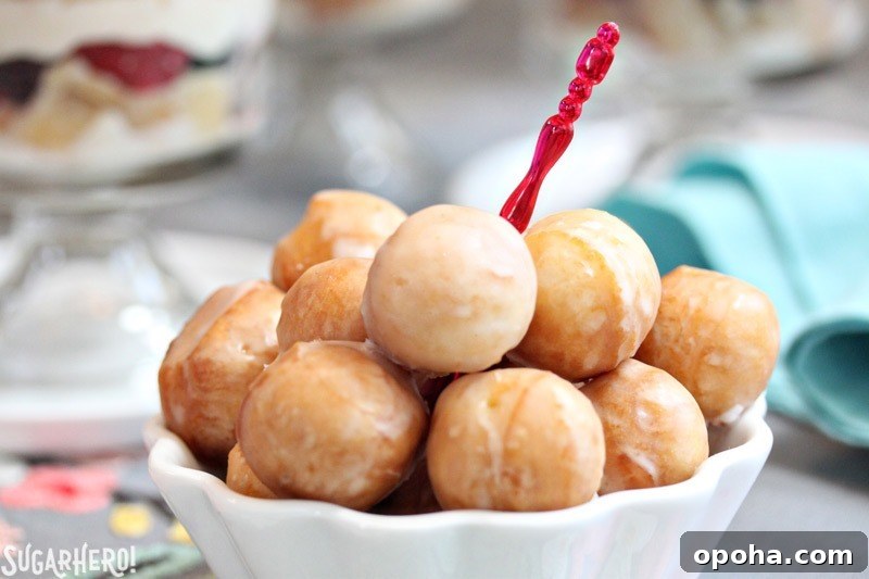Doughnut Trifles | From SugarHero.com
