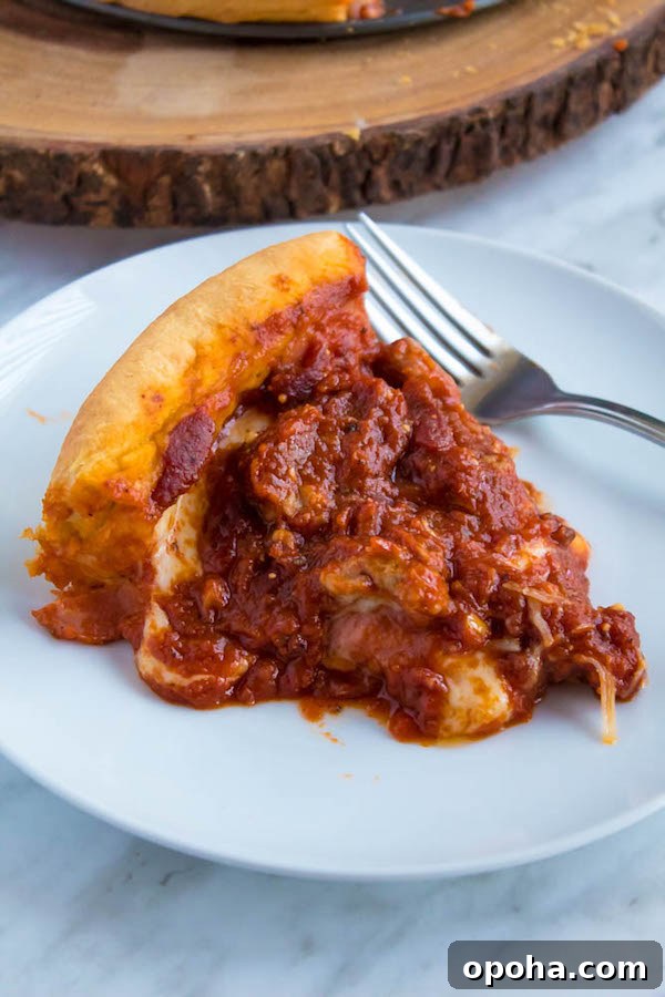 Authentic Chicago Deep-Dish Pizza Guide 4 Chicago Deep Dish Pizza close-up