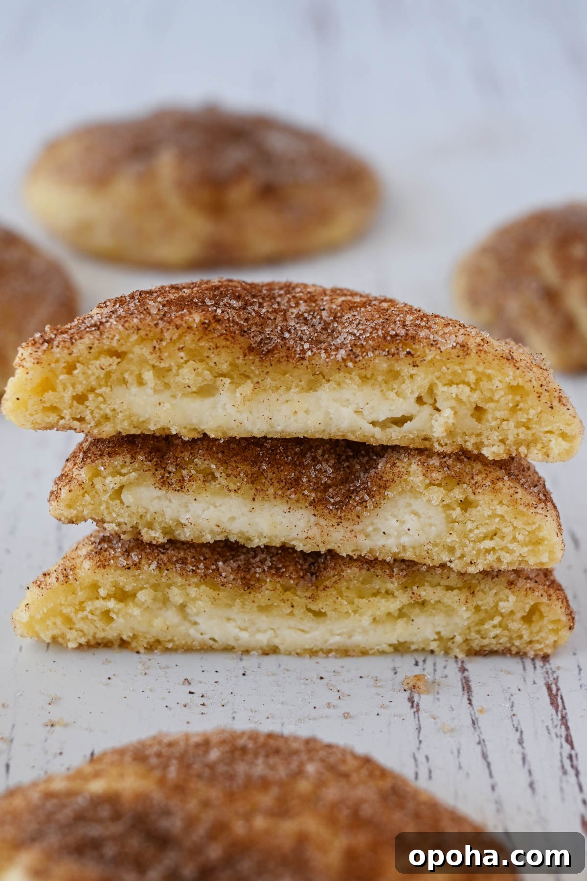 Churro cheesecake cookies.