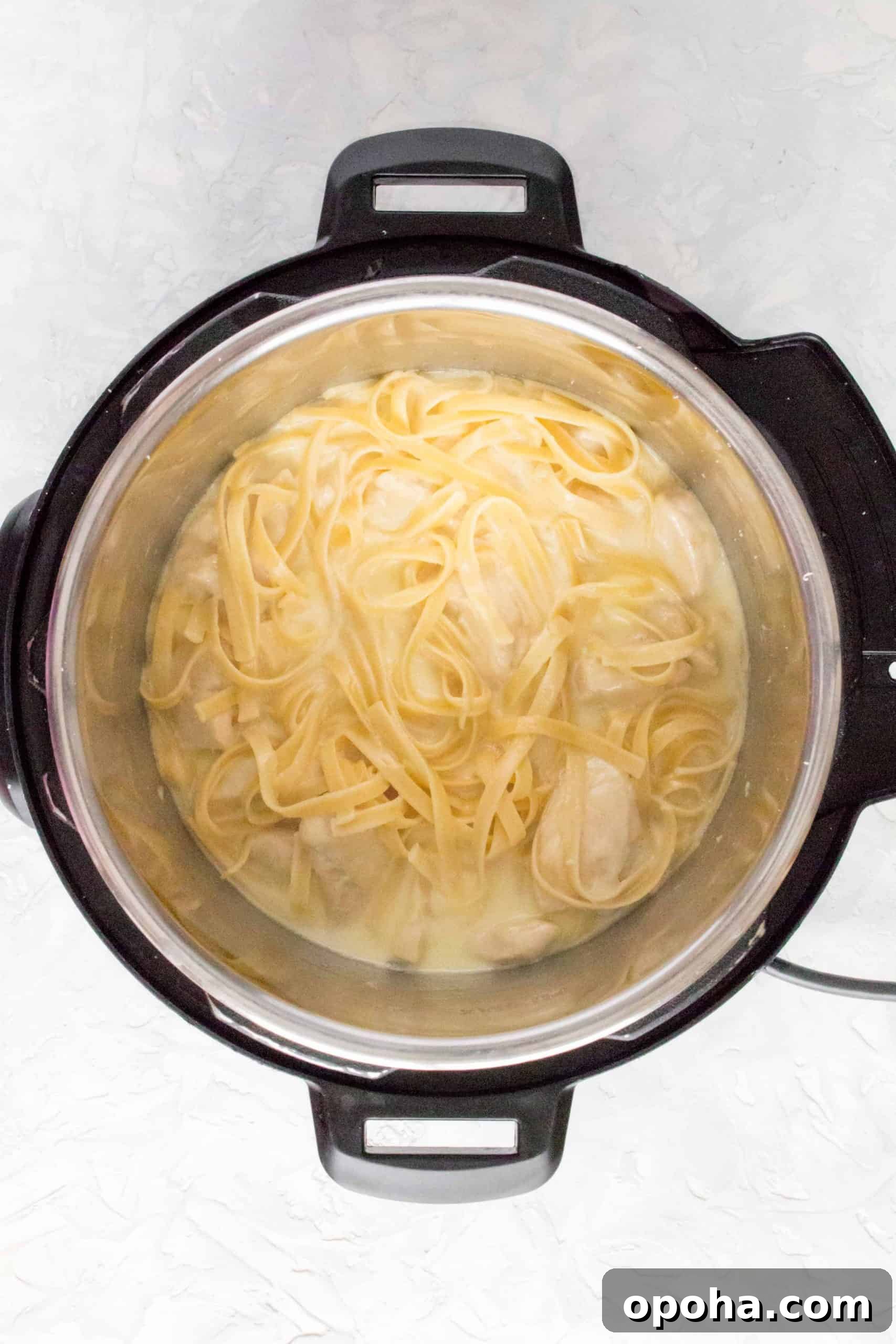 Instant Pot alfredo chicken