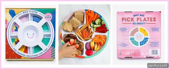 Pick Plates Divided Plates For Kids