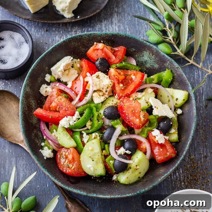 Healthy Greek Salad